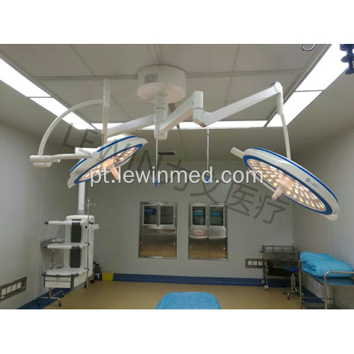 Luz led para cirurgia na sala de operação